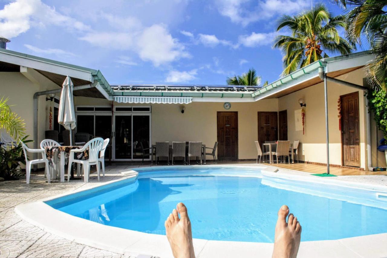 Tahiti - Sanny'S Place Family Room & Poo Punaauia  Zewnętrze zdjęcie
